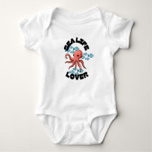 Octopus Baby Jersey Bodysuit