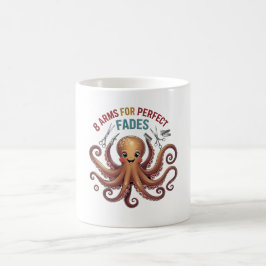 Octopus Barber Tasse - 8 Arme für perfekte Fades