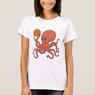 Octopus Basketball-Spieler Basketball T-Shirt