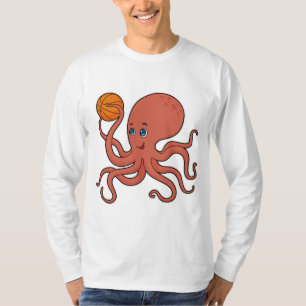Octopus Basketball-Spieler Basketball T-Shirt