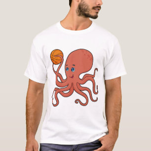 Octopus Basketball-Spieler Basketball T-Shirt