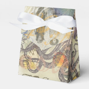 Octopus Beach Antique Coastal Steampunk Geschenkschachtel