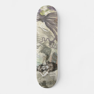 Octopus Beach Urlaub Viktorianisch Gotischer Spaß Skateboard