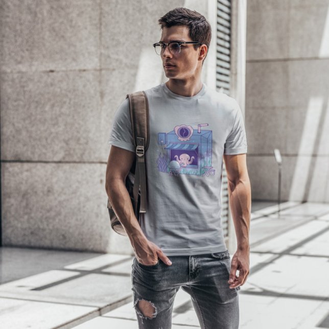 Octopus Cafe T-Shirt (Von Creator hochgeladen)