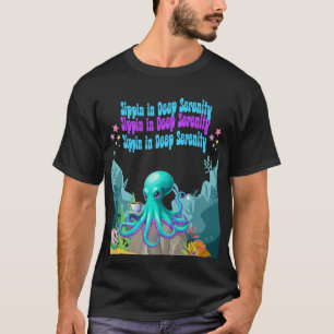 Octopus Coffee Lover - Coasta Morning T - Shirt De