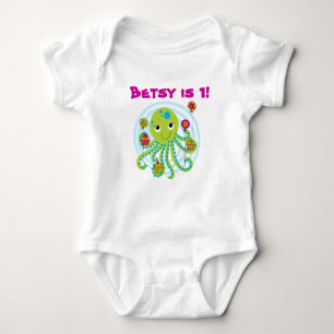 Octopus Customizable Birthday T - Shirt