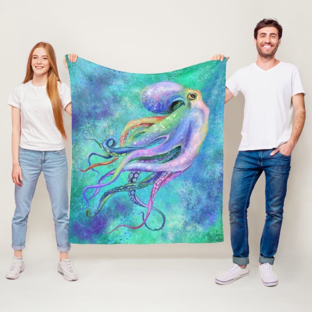 Octopus Fleece Blanket (Beispiel)
