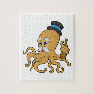 Octopus Gentleman Hat Puzzle