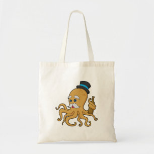 Octopus Gentleman Hat Tragetasche