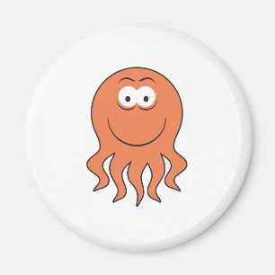Octopus-Gesicht Magnet