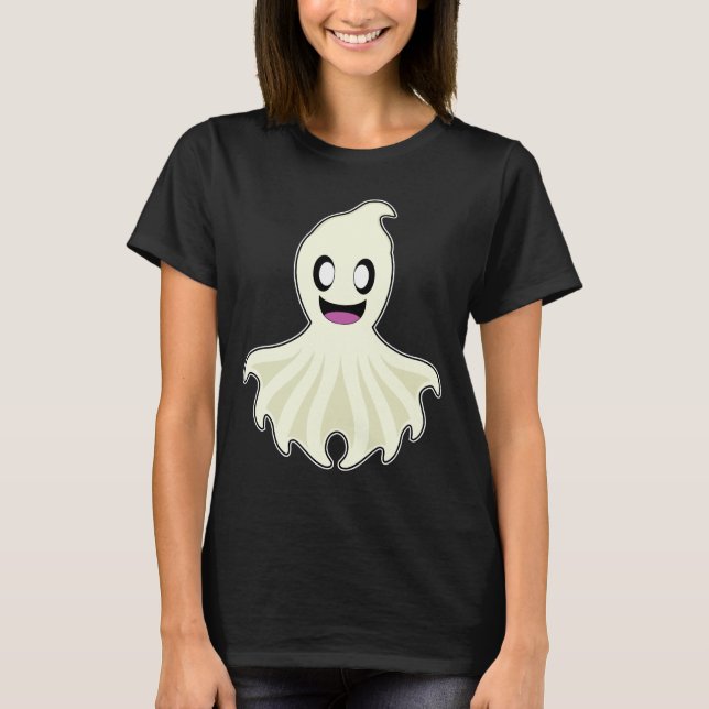 Octopus Ghost T-Shirt (Vorderseite)