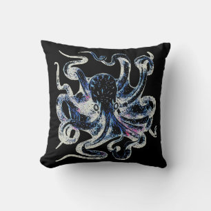 Octopus Graphic Kissen