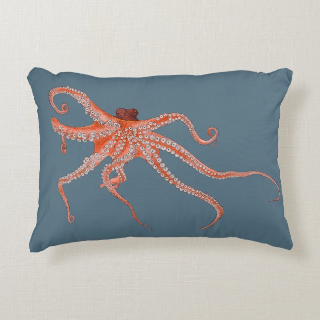 Octopus Hugs Dekokissen (Vorderseite)