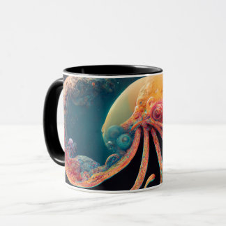Octopus in space and time tasse