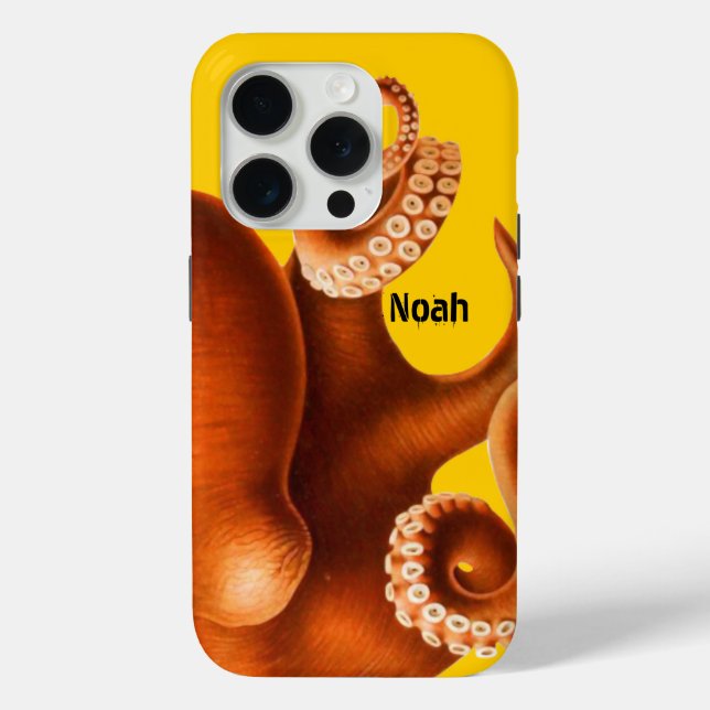 Octopus iPhone Case für ihn oder sie (Rückseite)
