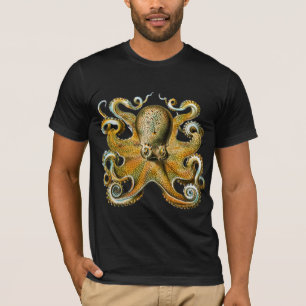 Octopus Japanische Kalligraphie T Shirt