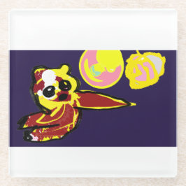 Octopus joy glasuntersetzer