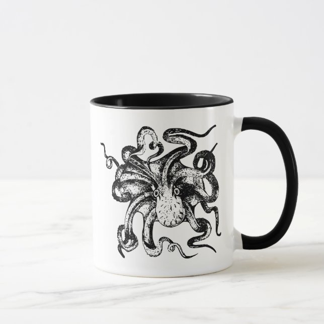 OCTOPUS KAFFEE MUGS TASSE (Rechts)