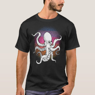 Octopus Kraken Tentacles Meeresbiologie T-Shirt