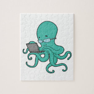 Octopus Laptop Puzzle
