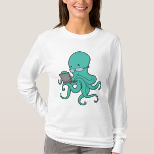 Octopus Laptop T-Shirt