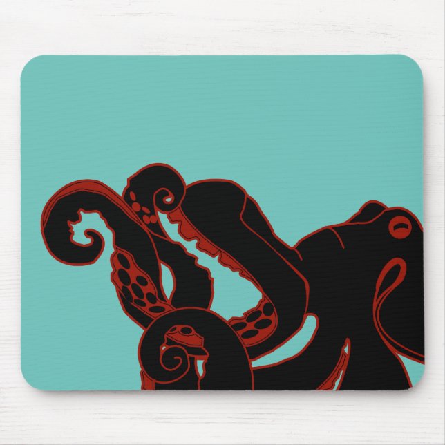 Octopus Mouse Pad Mousepad (Vorne)