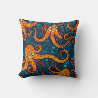 Octopus Ocean Themes Akzent Kissen