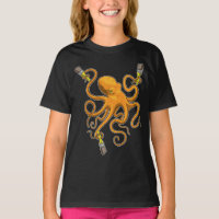 Octopus Painter Paint Paint Painting Painting