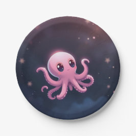 Octopus-Party Pappteller