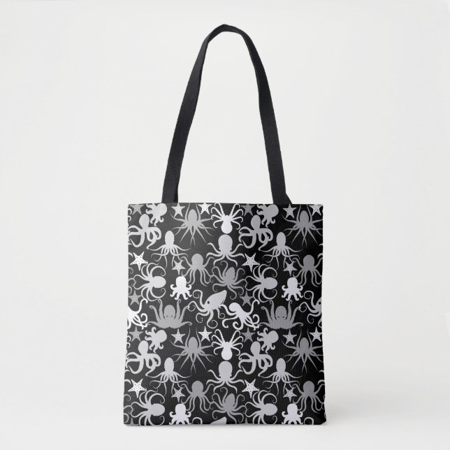 Octopus Pattern.b Black BG (Vorderseite)