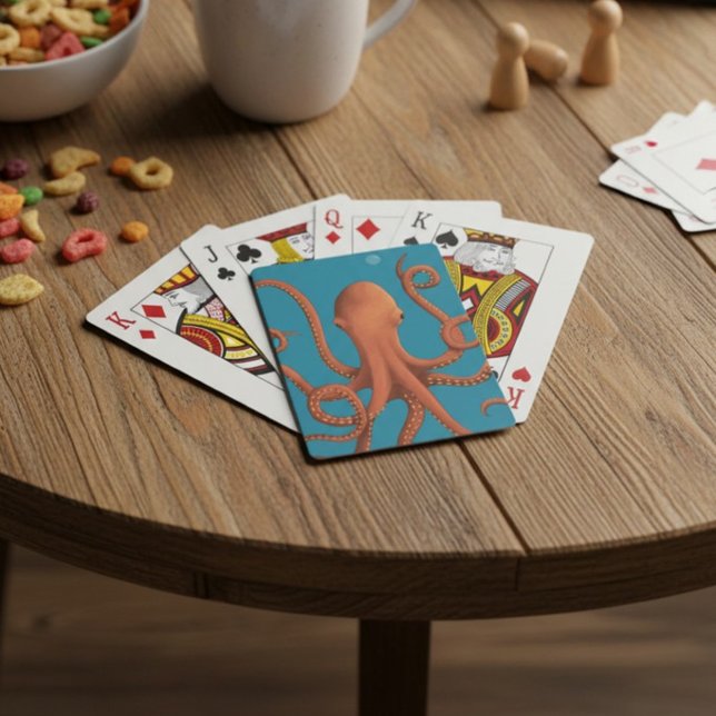 Octopus Playing Cards Spielkarten (Von Creator hochgeladen)