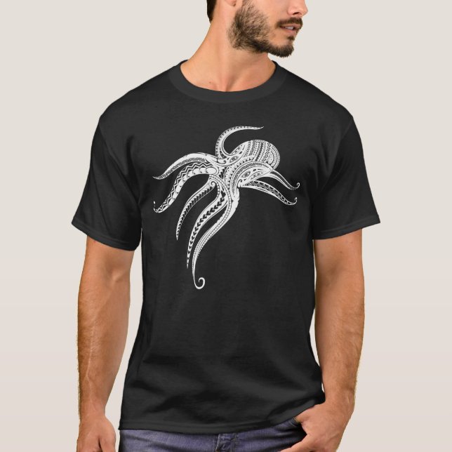 OCTOPUS-POLYNESISCHES PROBAL T-Shirt (Vorderseite)