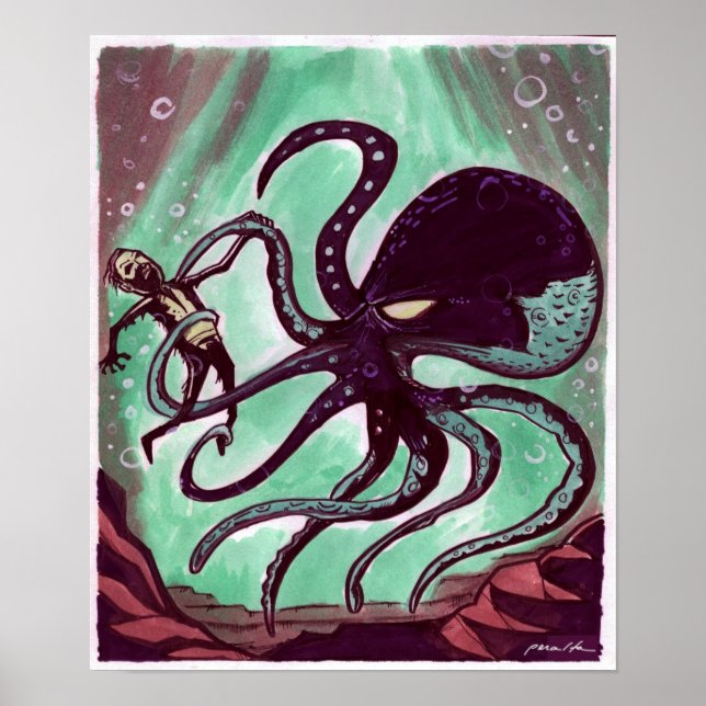 ‚Octopus‘ Poster (Vorne)
