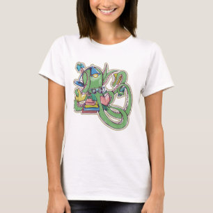 Octopus Reading books T-Shirt