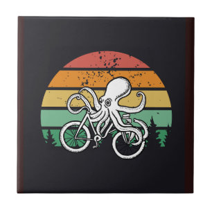 Octopus Reiten Fliese