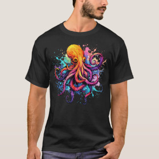 Octopus Sea Animal Lover Colorado T-Shirt