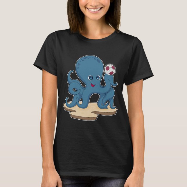 Octopus Soccer T-Shirt (Vorderseite)