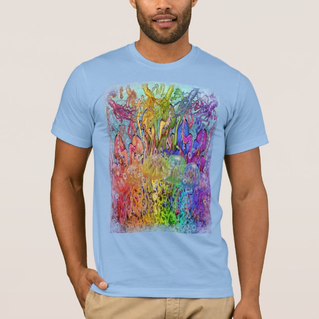 Octopus-T - Shirt (Vorderseite)