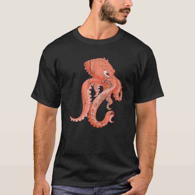 Octopus T-Shirt (Vorderseite)