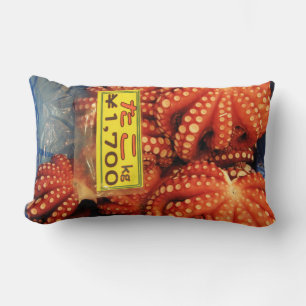 Octopus Tako た こ Tsukiji Fish Market, Tokio, Japan Lendenkissen