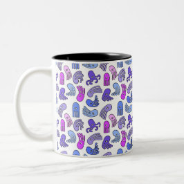 Octopus-Tasse Zweifarbige Tasse