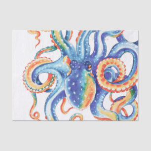 Octopus Tentacles Frische Pasta machen Seidenpapier
