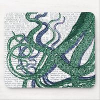 Octopus Tentacles Grün und Blau