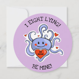 Octopus Valentine Cards Feiertagskarte