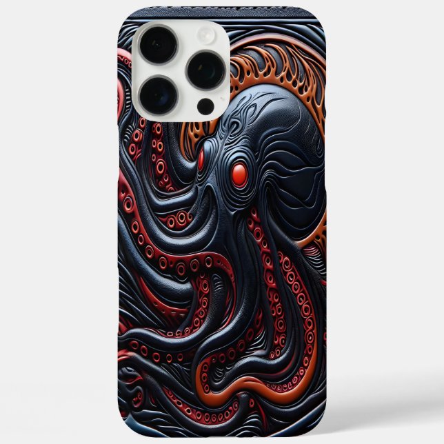 Octopus Wonder: Lebhafte Muster Case-Mate iPhone Hülle (Rückseite)