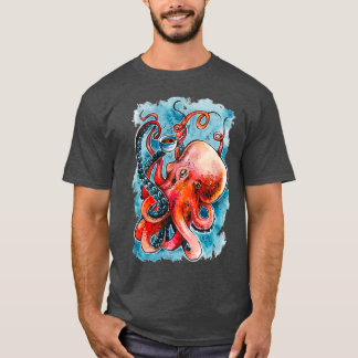Octorista, jeder liebt Cephalopod barista T-Shirt