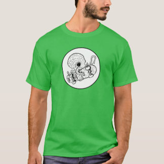 Octoskate 1 - Skateboarding Octopus T-Shirt