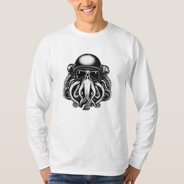 "OctoVibrance: Acht Arms of Creativity" T-Shirt (Vorderseite)