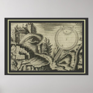 Oculus Artificialis durch Johann Zahn 13 x 19 Poster
