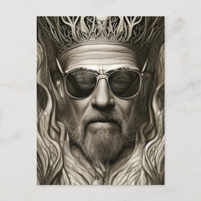 Od Rockers Die nie surreale Fantasie Art Postkarte (Vorderseite)